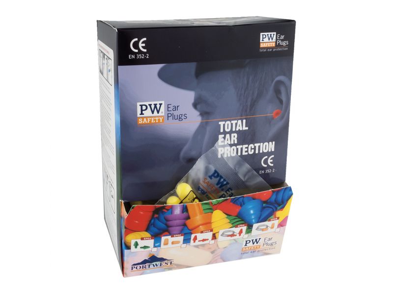 PW-EP21ORR - Portwest füldugó adagoló utántöltő csomag (500 db) - Portwest