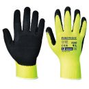 Portwest Hi-Vis Grip mártott latex kesztyű A340 - Portwest Hi-Vis Grip mártott latex kesztyű Kép 2.