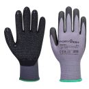 AB351 - Portwest Grip 15 nitril pöttyös kesztyű (12 pár) - Portwest