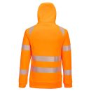 DX482 - Portwest DX4 Hi-Vis 1/4 Zip Hoodie Kép 1.