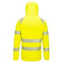 DX482 - Portwest DX4 Hi-Vis 1/4 Zip Hoodie Kép 3.