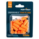 Portwest PU hab füldugók bliszteres csomagolással (10 pár) EP14 - Portwest PU hab füldugók bliszteres csomagolással (10 pár) - Portwest
