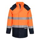 FR617 - Portwest Bizflame Rain+ Hi-Vis Multi-norm kontraszt lángálló télikabát - Portwest