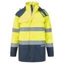 FR617 - Portwest Bizflame Rain+ Hi-Vis Multi-norm kontraszt lángálló télikabát Kép 2.