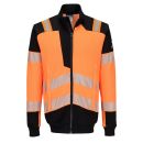 Portwest PW3 Modaflame Knit Hi-Vis lángálló cipzáras pulóver FR756 - Portwest PW3 Modaflame Knit Hi-Vis lángálló cipzáras pulóver - Portwest