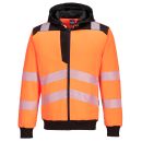 PW327 - Portwest PW3 Hi-Vis zippzáras kapucnis pulóver - Portwest