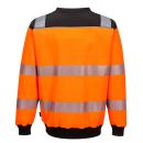 PW379 - Portwest PW3 Hi-Vis Crew Neck pulóver Kép 1.