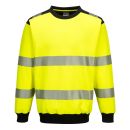PW379 - Portwest PW3 Hi-Vis Crew Neck pulóver Kép 4.