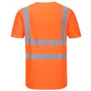 S179 - Portwest V-nyakú pólóing hálós panelekkel Kép 1.