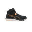 PUM-632940-38 - Puma Stepper BLK/Peach Mid S3S ESD HRO SR női munkavédelmi bakancs - Puma