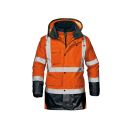 SSY-MC4124E1-XL - Sir Safety System Motorway Split jól láthatósági 4in1 kabát Kép 1.